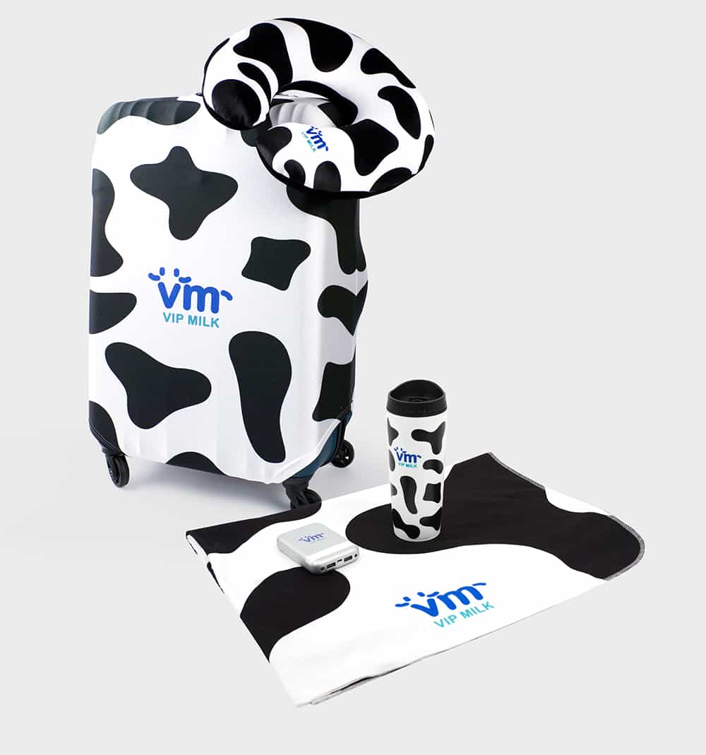 Сувенирная продукция по индивидуальному дизайну для «VIP MILK»